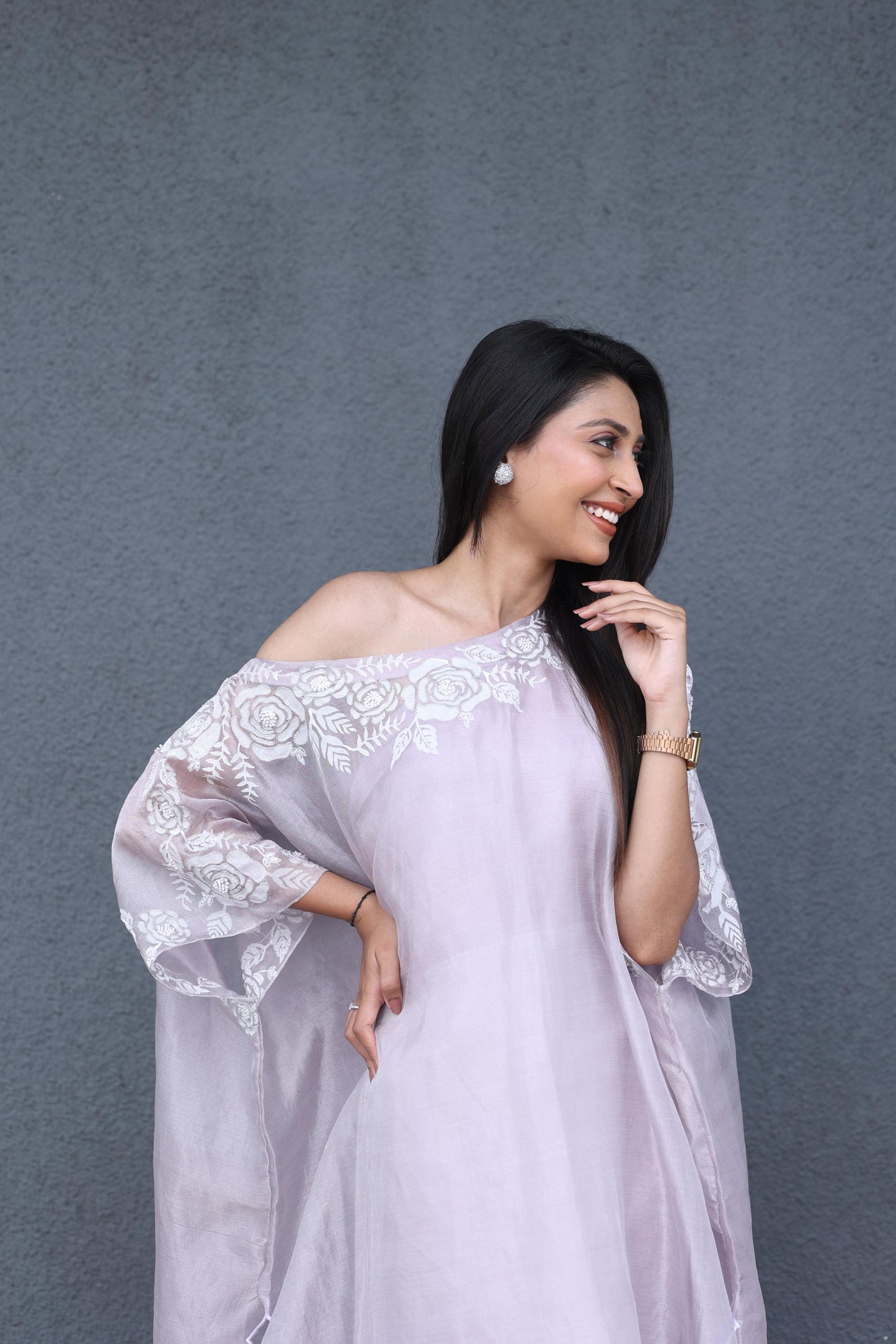 LILAC WHISPER KAFTAN SET