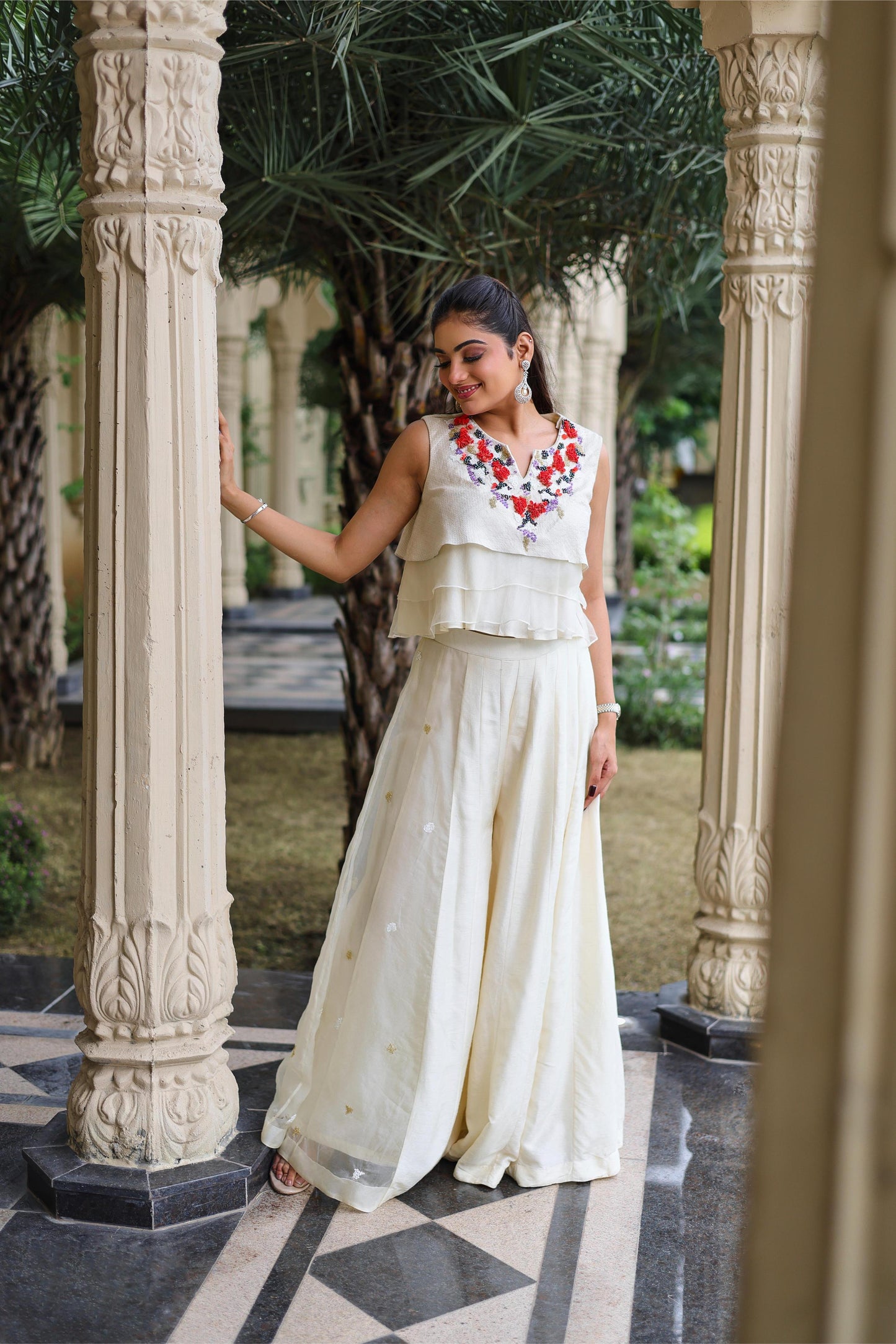 IVORY LAYERED ENSEMBLE